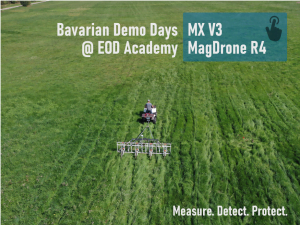 SENSYS Demo of MXV3 and MagDrone R4 @ EOD Academy