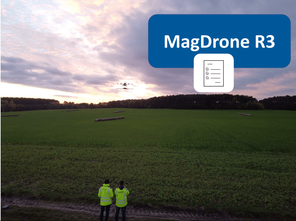 MagDrone UAV magnetometer survey system